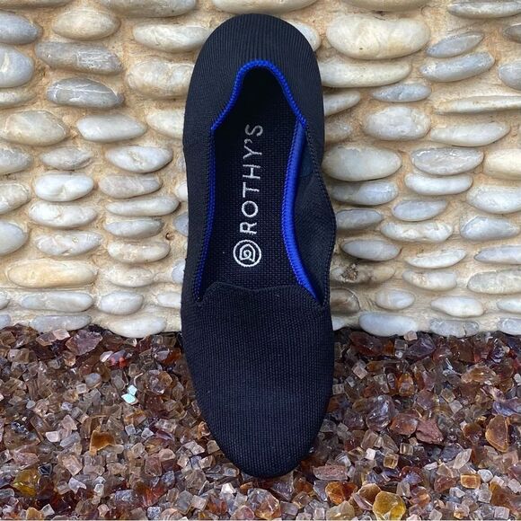 Rothy's The Loafer Size 7.5 Black Round Toe Slip On Flat Shoe. Right Foot Only - Picture 3 of 8